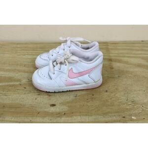 Vintage Nike Air Sneakers 3.5 Baby Toddler White Pink